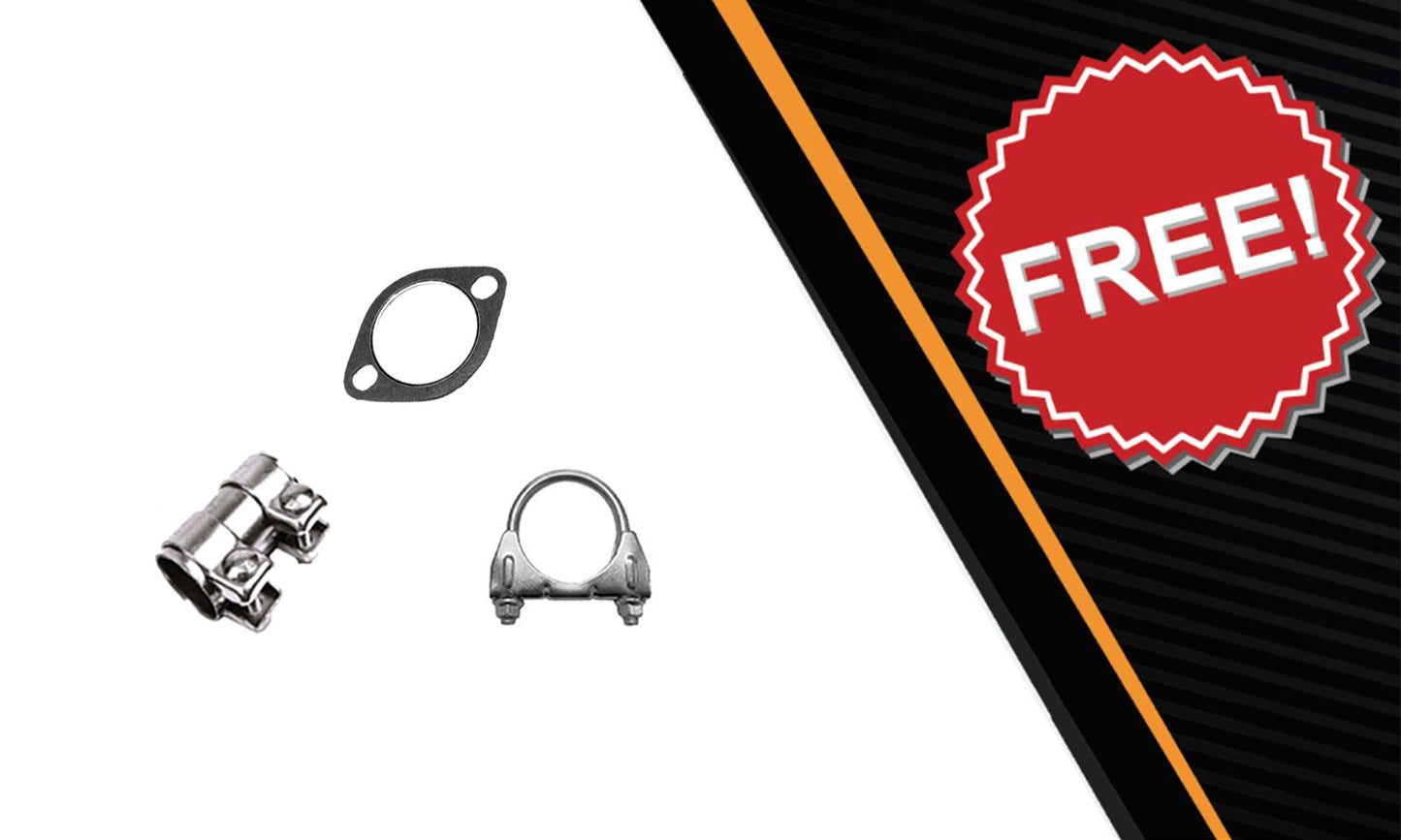 2010-2013 Ford Transit Connect 2.0L Catalytic Converter, Muffler and Resonator Pipe