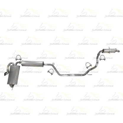2004-2009 Nissan Quest 3.5L Exhaust Muffler w/ Resonator & Tail Pipe Kit | Stainless Steel