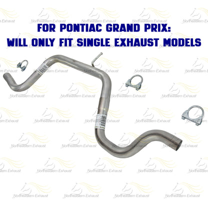 Exhaust Intermediate Pipe for 2003-2005 Chevy Impala 3.4L & 3.8L | 2003-2005 Monte Carlo 3.4L | 2005-2008 Pontiac Grand Prix 3.8L