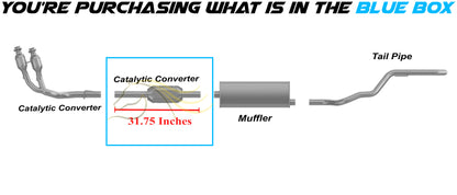 2002-2004 Jeep Grand Cherokee 4.0L/4.7L Catalytic Converter - EPA Approved | Rear