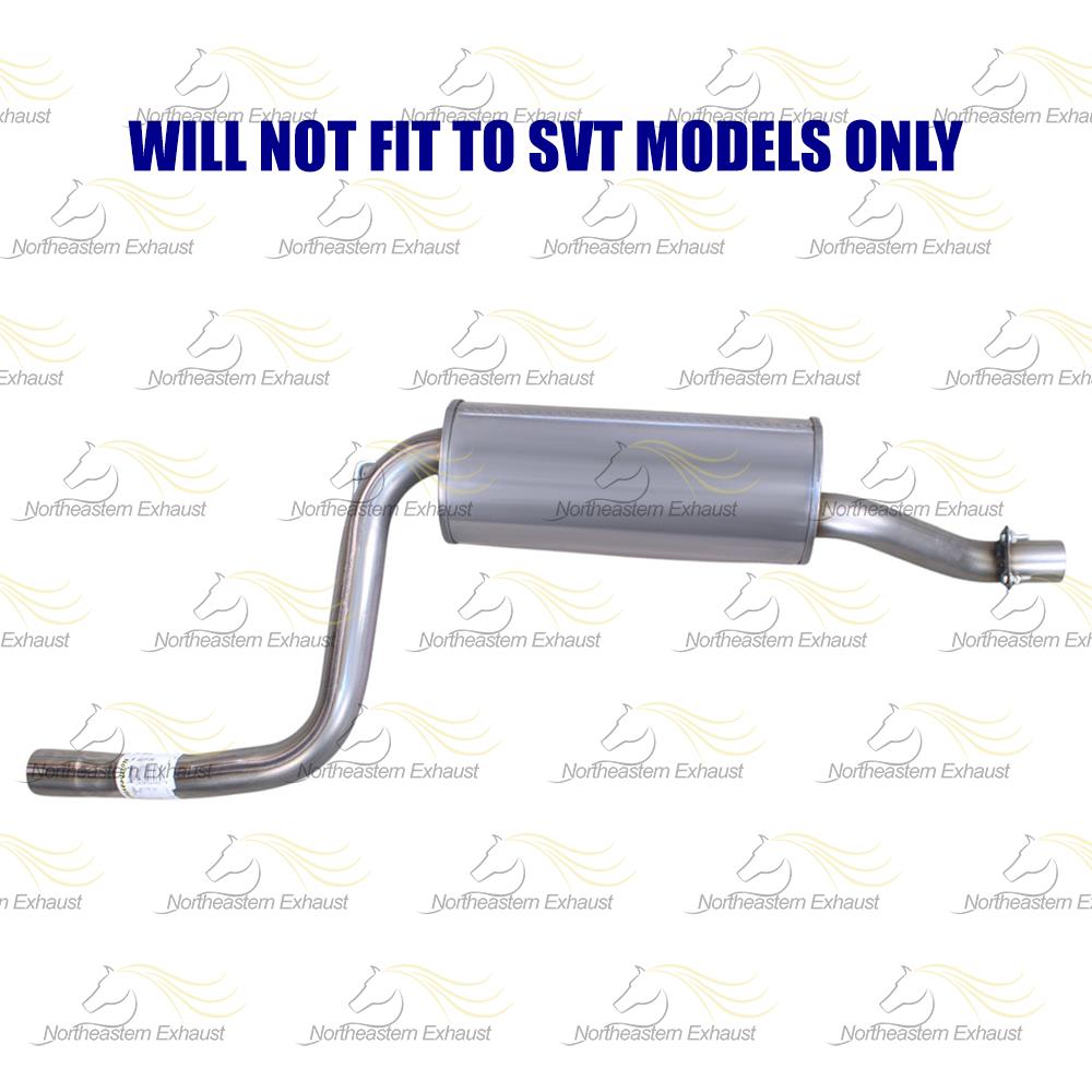 2000-2004 Ford Focus 2.0L Stainless Steel Center Exhaust Muffler