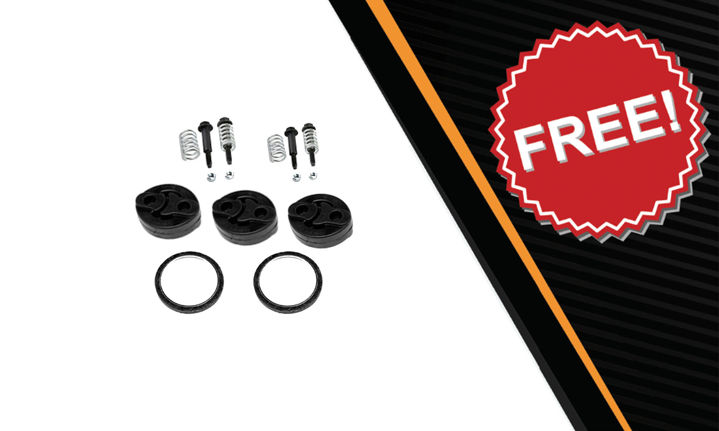 Northeastern Exhaust | Stainless Steel Exhaust Muffler Compatible for 2007-2014 Toyota FJ Cruiser 4.0L | Free Gaskets and  Spring Bolt Kit Included | Automotive Replacement Part