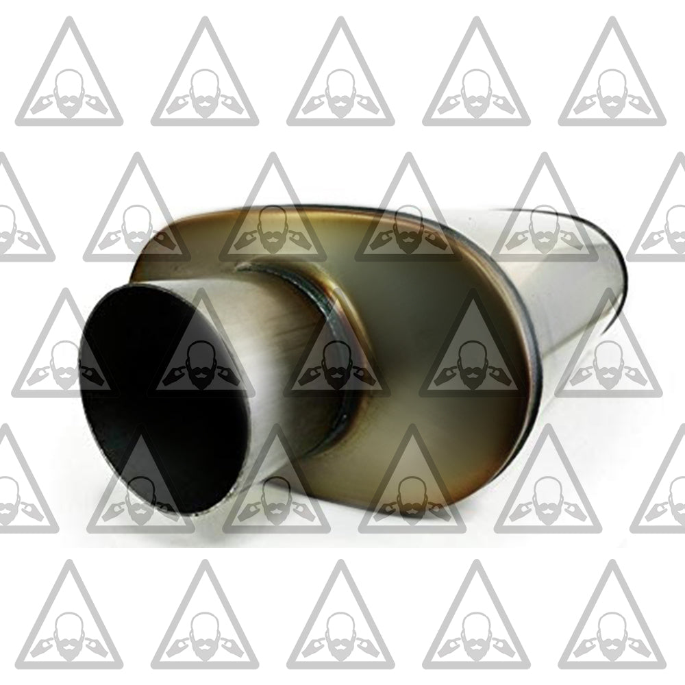 1987-2002 Ford F-150 and F-250 Dual 2.5'' Mandrel-Bent Pipe with Black Tips and Single Chamber Muffler Exhaust Kit