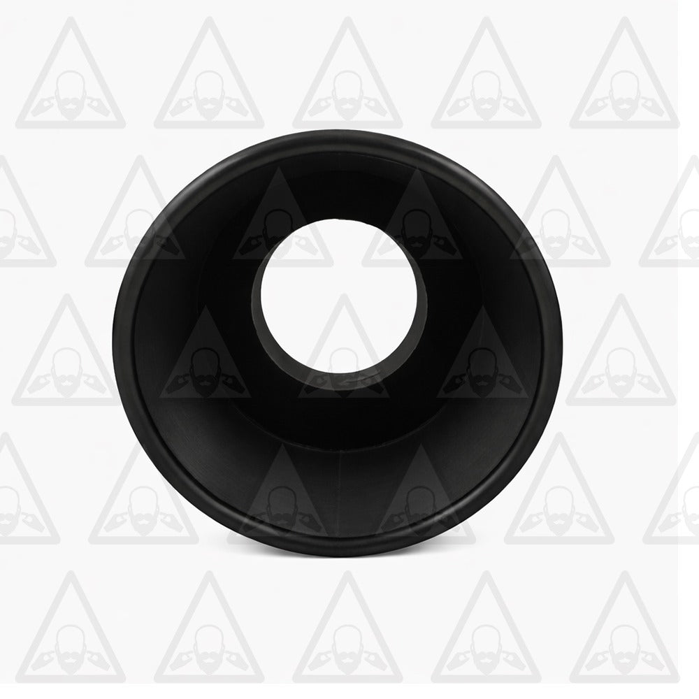 Colt Exhaust High Temperature Black Coated Diesel Truck Bolt On Exhaust Tip (5" x 7" x 15")