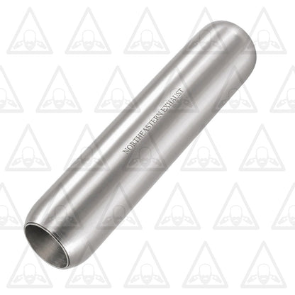 Universal Glass Pack Exhaust Resonator/Muffler | 2.25" ID/OD x 18.25" Inch Long | 2 Packs