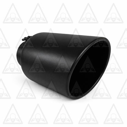 Colt Exhaust Black Coated Diesel Truck Bolt On Exhaust Tip 5in ID | 8in OD | 15in Long