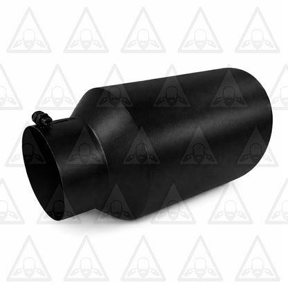 Colt Exhaust Black Coated Diesel Truck Bolt On Exhaust Tip 5in ID | 8in OD | 15in Long