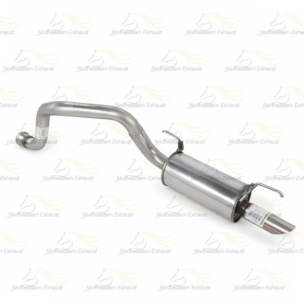Northeastern Exhaust | Stainless Steel Rear Muffler Compatible for Toyota Sequoia 2001-2007 4.7L | Free Gasket, Clamp and Hangers Included | Automotive Replacement Part