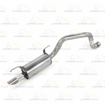 Northeastern Exhaust | Stainless Steel Rear Muffler Compatible for Toyota Sequoia 2001-2007 4.7L | Free Gasket, Clamp and Hangers Included | Automotive Replacement Part