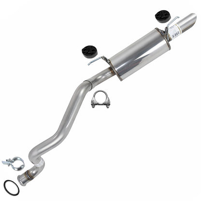 Northeastern Exhaust | Stainless Steel Rear Muffler Compatible for Toyota Sequoia 2001-2007 4.7L | Free Gasket, Clamp and Hangers Included | Automotive Replacement Part