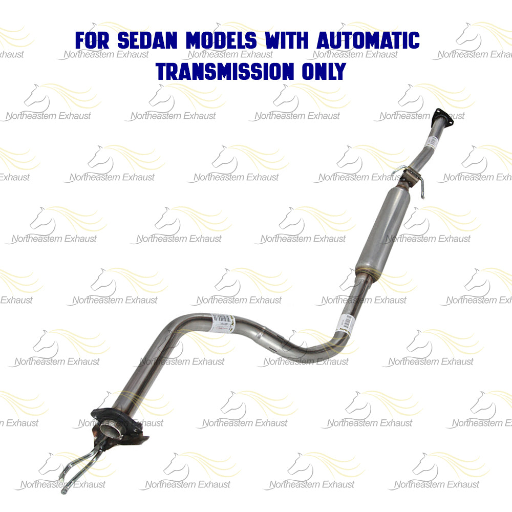 1992-1995 Honda Civic 1.5L Exhaust Resonator Pipe Assembly | Except hatchback | Automatic Transmission