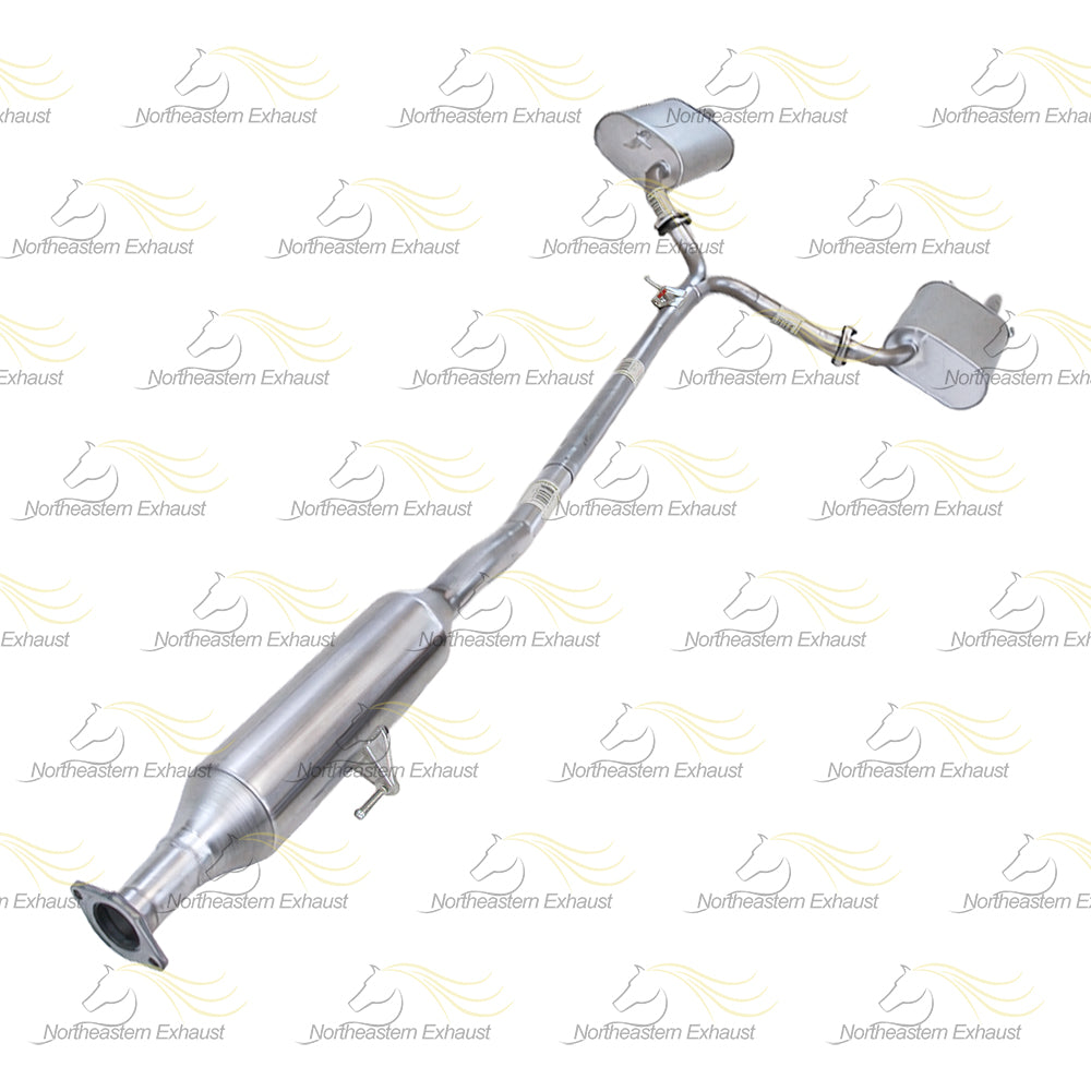 2005-2012 Toyota Avalon 3.5L Exhaust Resonator Pipe and Pair of Muffler