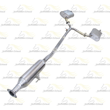 2005-2012 Toyota Avalon 3.5L Exhaust Resonator Pipe and Pair of Muffler