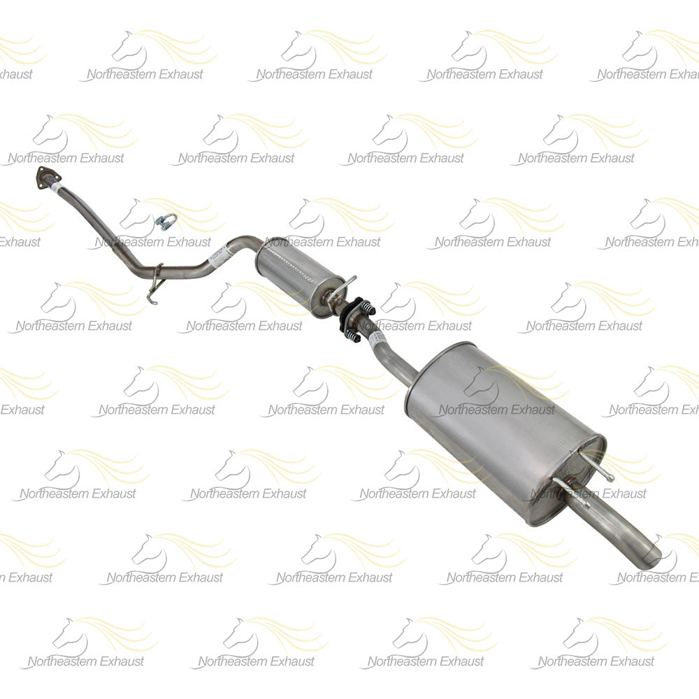 2012-2015 Honda Civic 1.8L Exhaust Pipe, Resonator & Muffler - For SEDAN Model & GAS, CNG engine