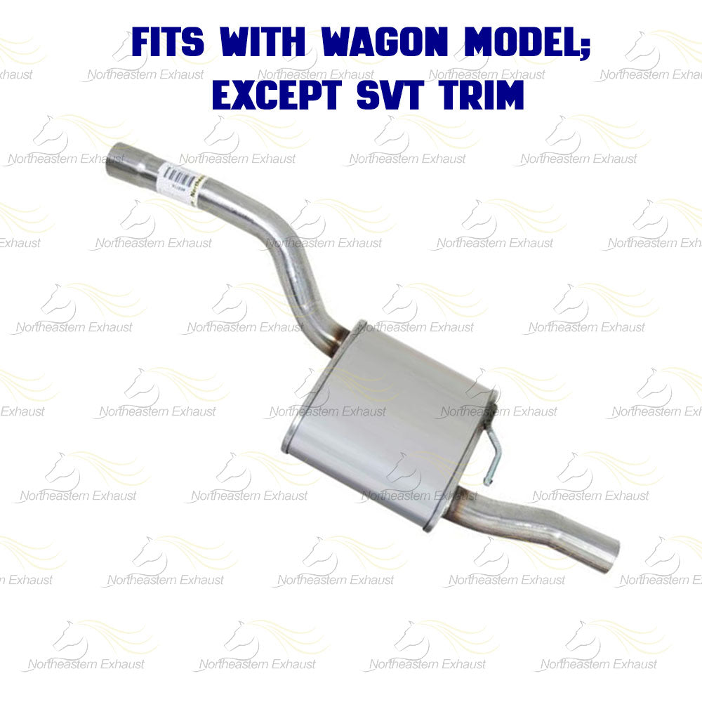 2000-2004  Ford Focus 2.0L Exhaust Muffler Assembly