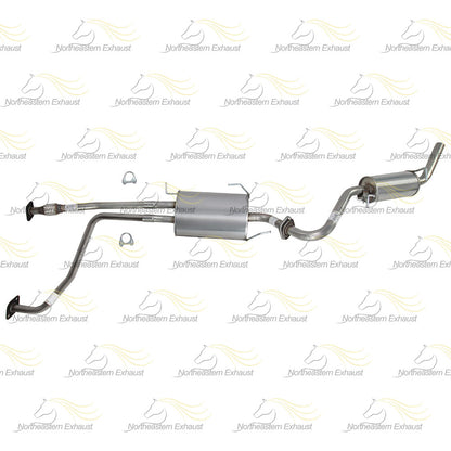 Exhaust Pipes Muffler and Resonator for 1996-2000 Nissan Pathfinder | 1997-2000 Infiniti QX4 | 3.3L