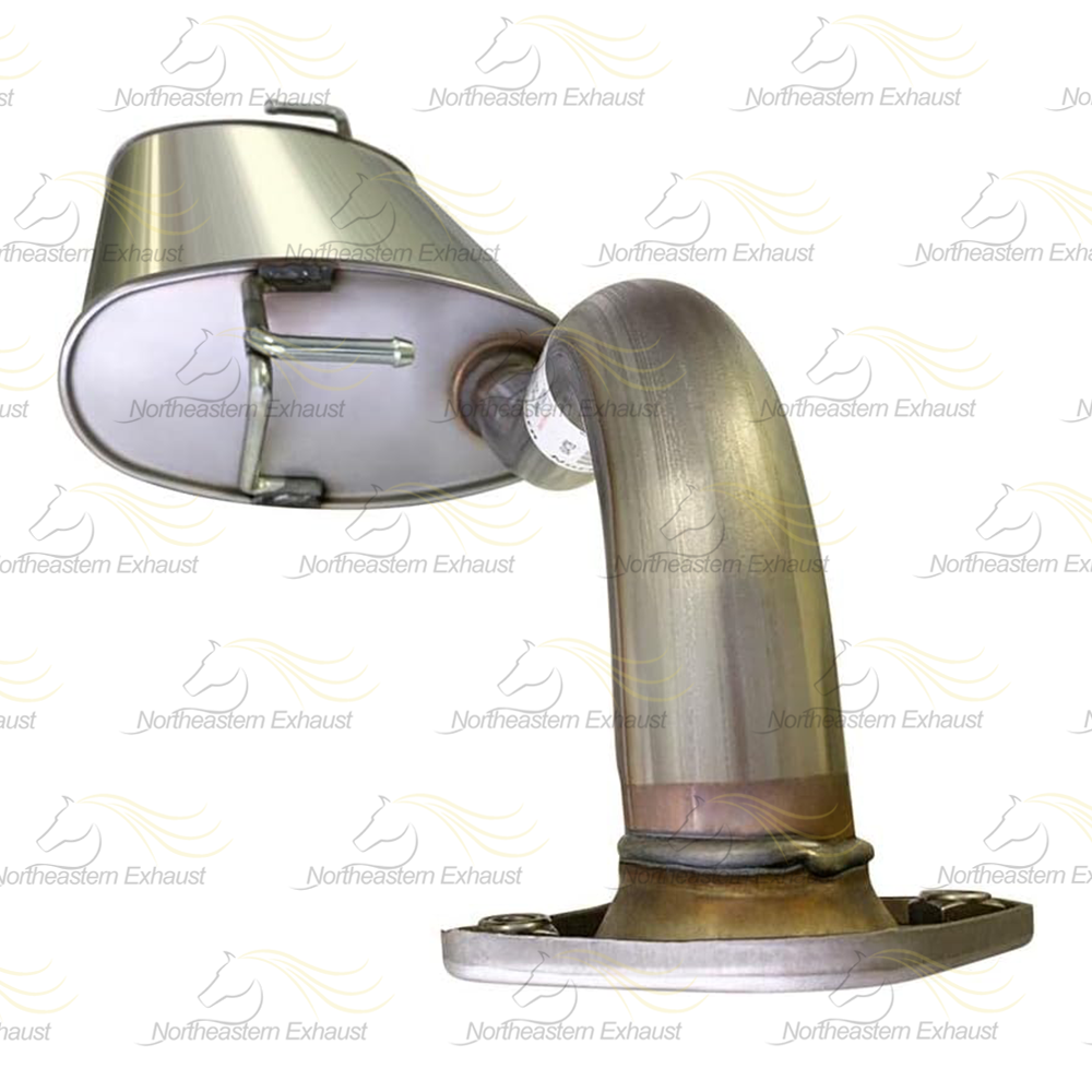 2005-2008 Toyota Corolla 1.8L Exhaust Resonator Pipe and Muffler