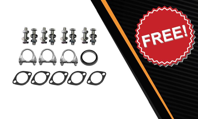 2007 CX-9 3.5L | 2008-2012 Mazda CX-9 3.7L Front Y-Pipe & Flex Pipe Resonator Rear Y-Pipe Kit