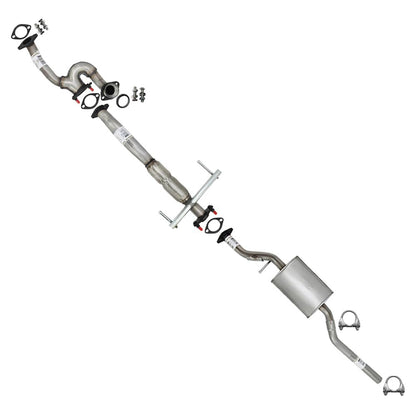 Front Exhaust Y-Pipe, Flex Pipe and Resonator for 2007 Mazda CX-9 3.5L | 2008-2012 Mazda CX-9 3.7L