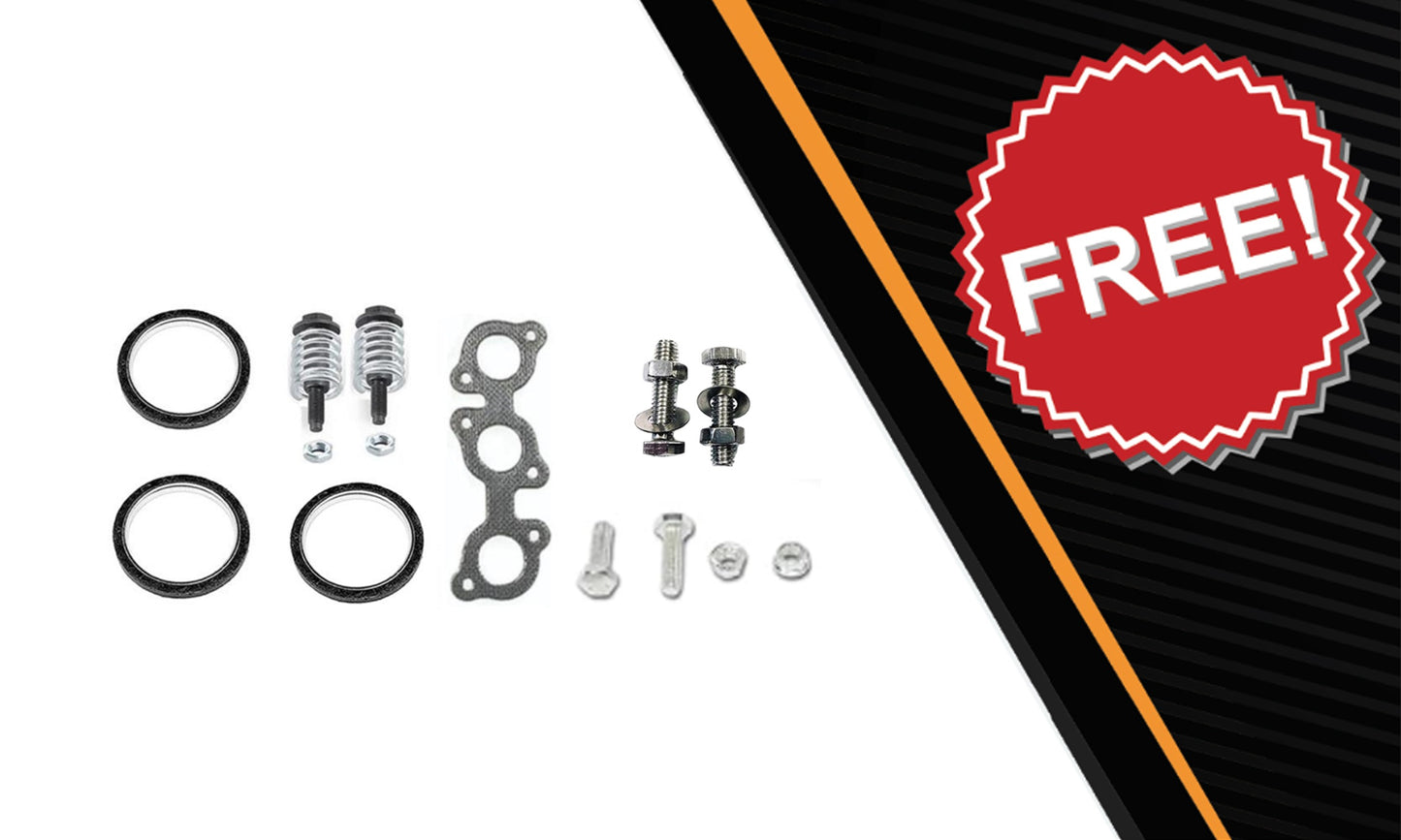 2004-2006 Toyota Sienna 3.3L Passenger Side Exhaust Catalytic Converter and Y Pipe Kit | EPA Approved | FWD