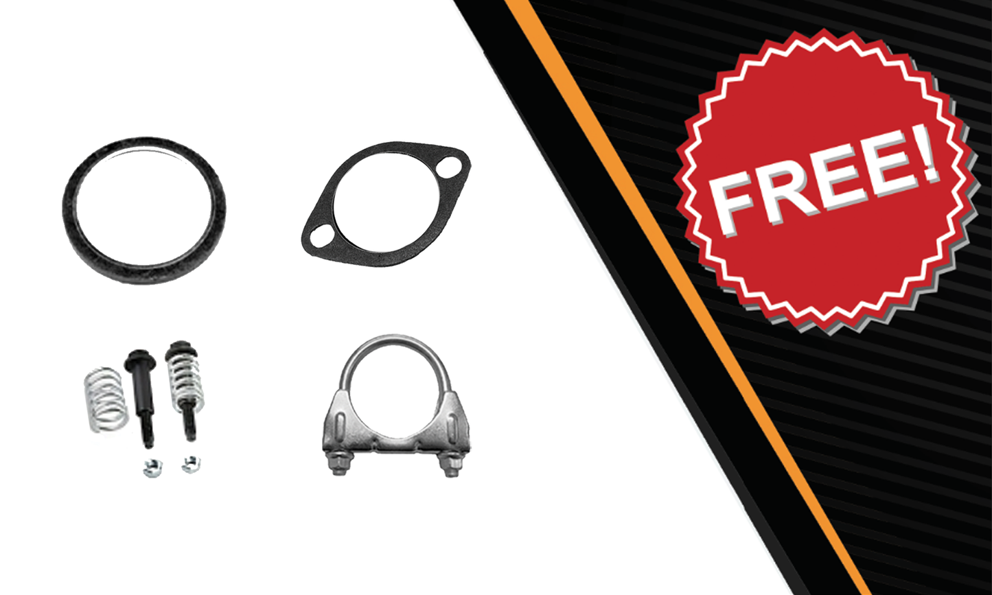 2012-2016 Subaru Impreza 2.0L Exhaust Resonator, Pipe and Muffler - For Sedan