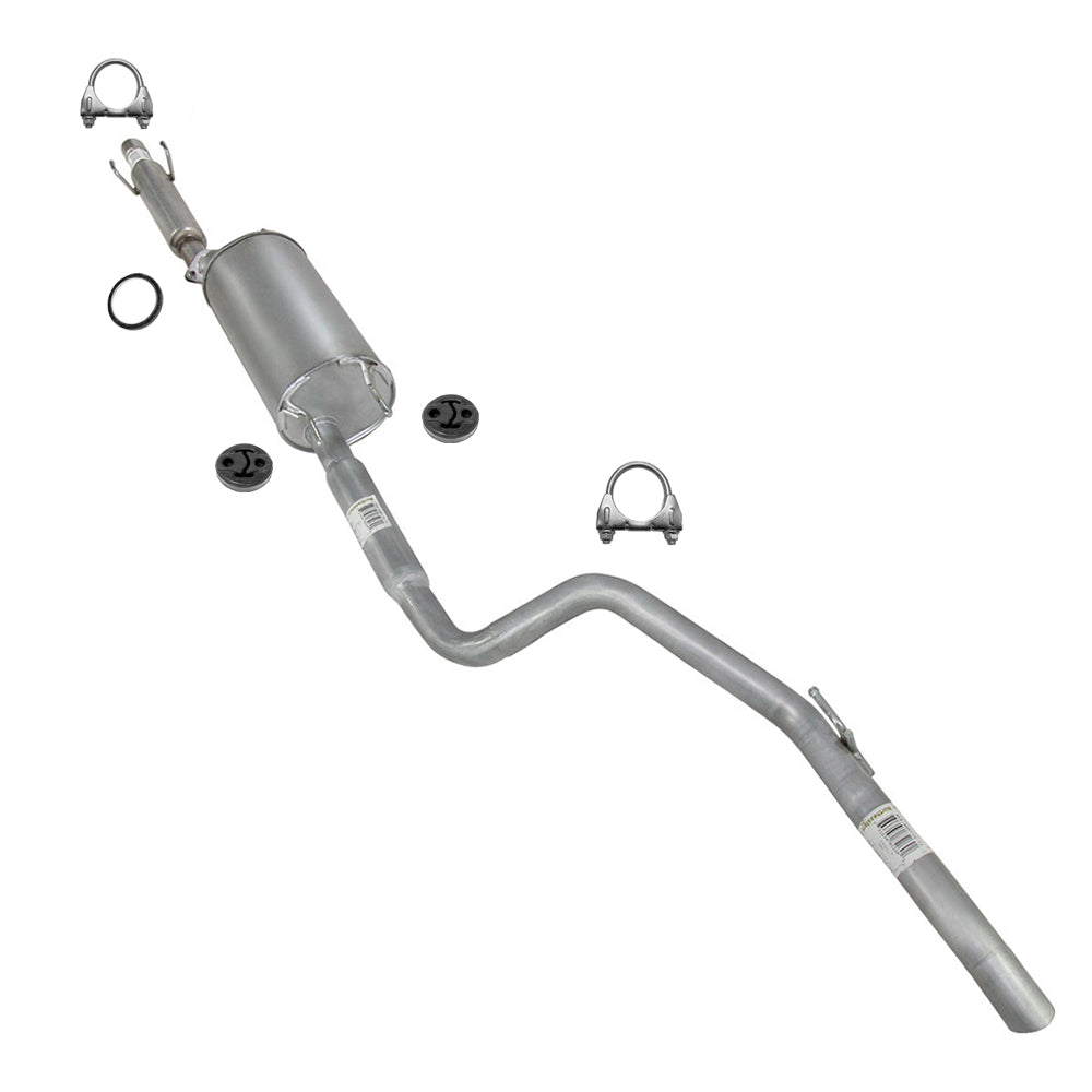 2004-2010 Toyota Sienna 3.3L 3.5L Resonator Pipe and Muffler Exhaust