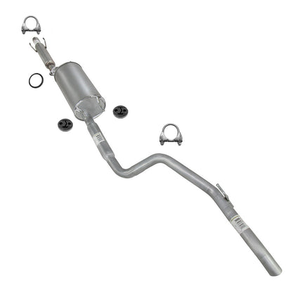 2004-2010 Toyota Sienna 3.3L 3.5L Resonator Pipe and Muffler Exhaust