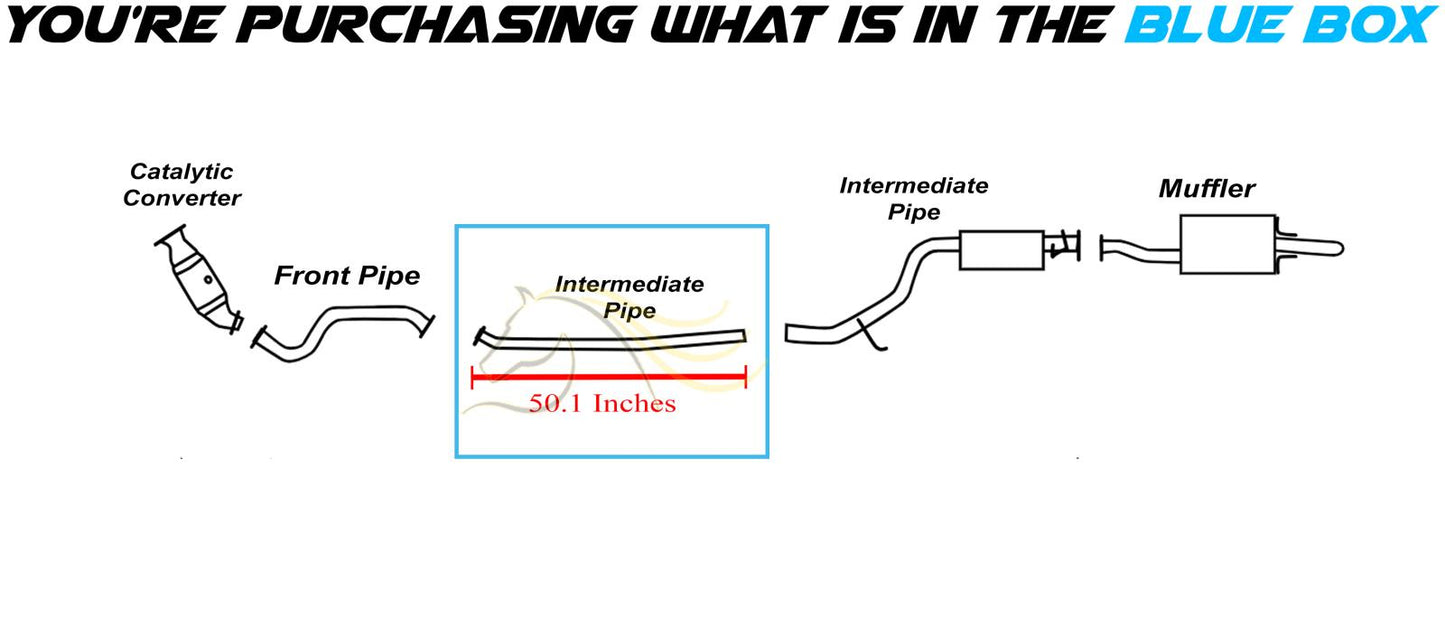 2015 Honda Civic 1.8L Exhaust Pipe