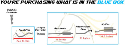 2016 Honda CR-V 2.4L Exhaust System Kit