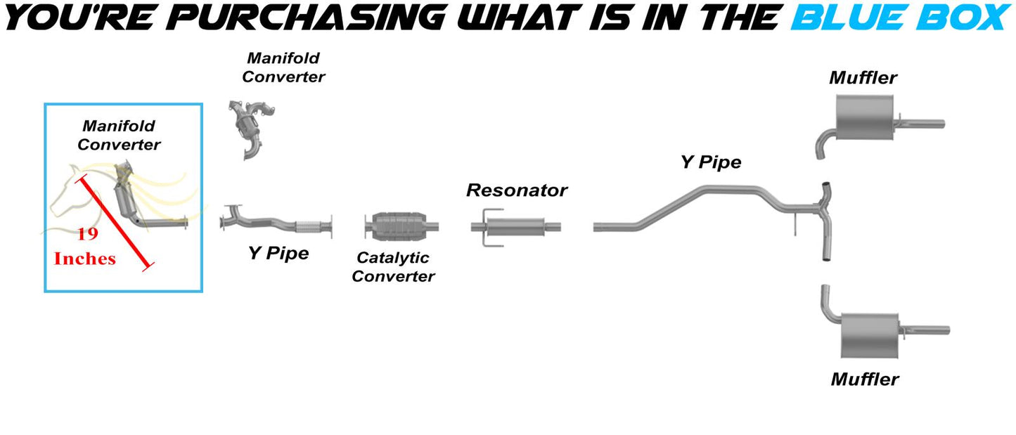 2007 Ford Fusion 3.0L Manifold Catalytic Converter | EPA APPROVED