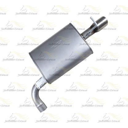 2013 Ford Explorer 3.5L Exhaust Y Pipe and Pair of Muffler