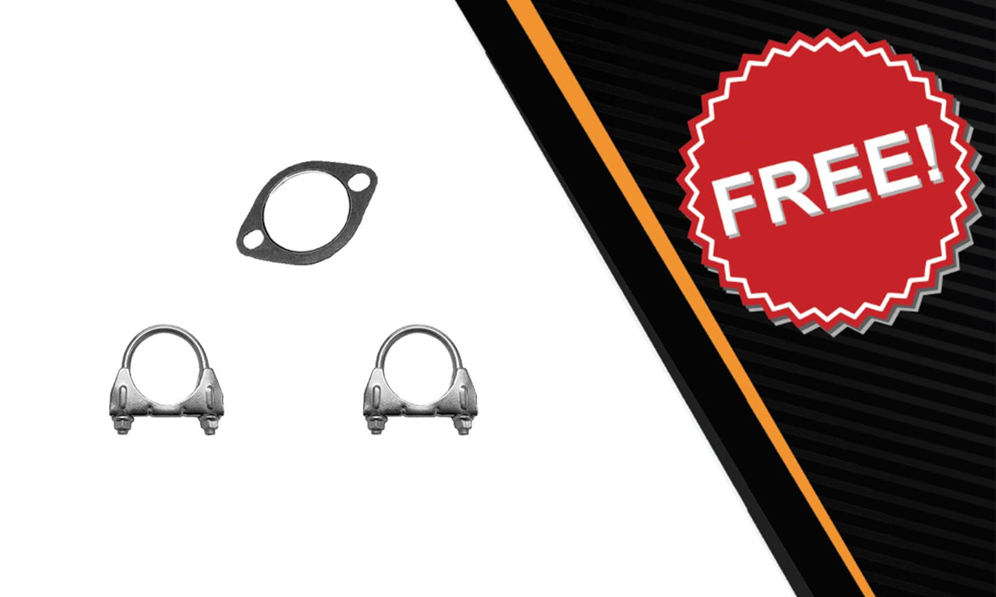 2015 Ford Explorer 2.0L Front Pipe and Resonator Exhaust Kit