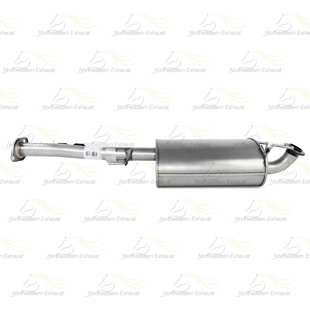 Northeastern Exhaust | Stainless Steel Exhaust Muffler Compatible for 2007-2014 Toyota FJ Cruiser 4.0L | Free Gaskets and  Spring Bolt Kit Included | Automotive Replacement Part