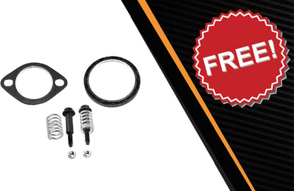 1997 Subaru Impreza 1.8L | 1997-1998 2.2L | 1998 2.5L Resonator & Muffler Exhaust System Kit