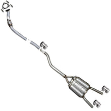 2005-2008 Audi A4 Quattro 2.0L Stainless Steel Front Pipe and Resonator Exhaust Kit