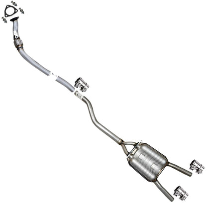 2005-2008 Audi A4 Quattro 2.0L Stainless Steel Front Pipe and Resonator Exhaust Kit