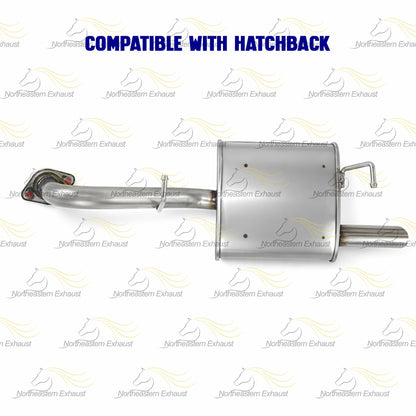 2008 Toyota Yaris 1.5L Exhaust Muffler Assembly