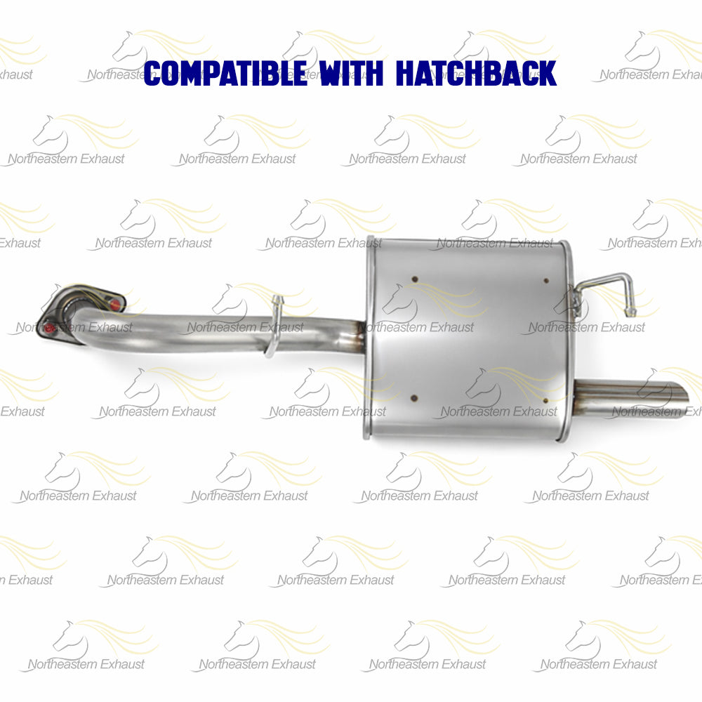 2007 Toyota Yaris 1.5L Exhaust Muffler Assembly