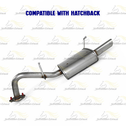 2006 Toyota Yaris 1.5L Exhaust Muffler Assembly