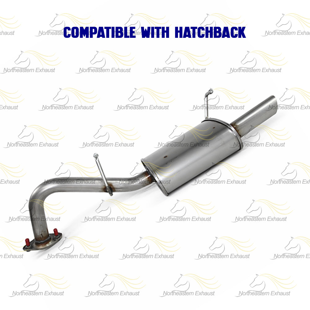 2008 Toyota Yaris 1.5L Exhaust Muffler Assembly