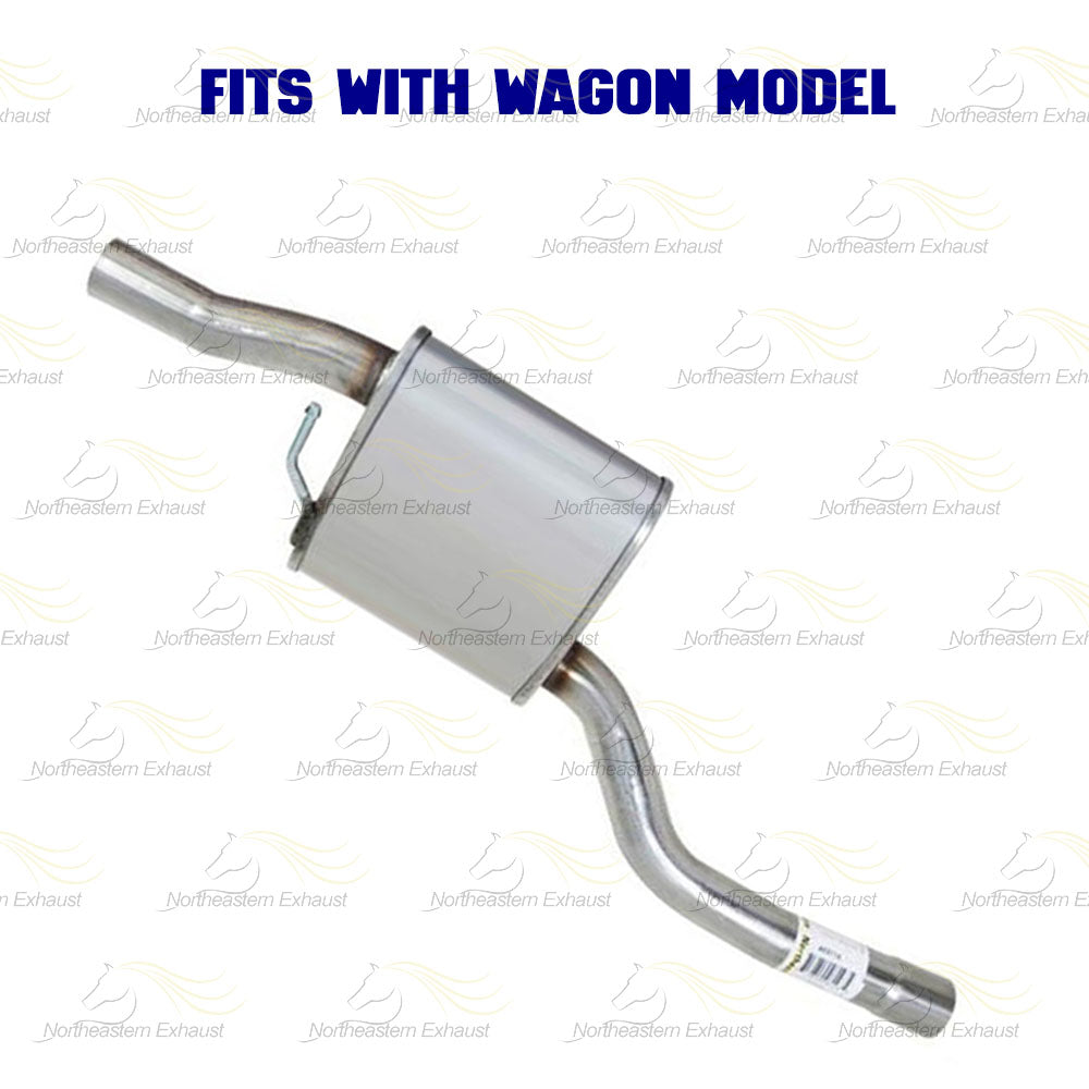 2000-2004 Ford Focus 2.0L Exhaust Muffler Assembly