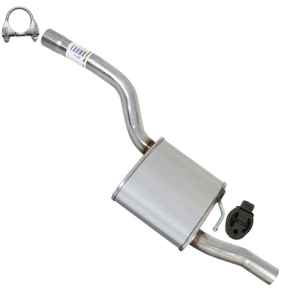 2000-2004 Ford Focus 2.0L Exhaust Muffler Assembly