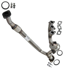 2004-2006 Toyota Sienna 3.3L Passenger Side Exhaust Catalytic Converter and Y Pipe Kit | EPA Approved | FWD